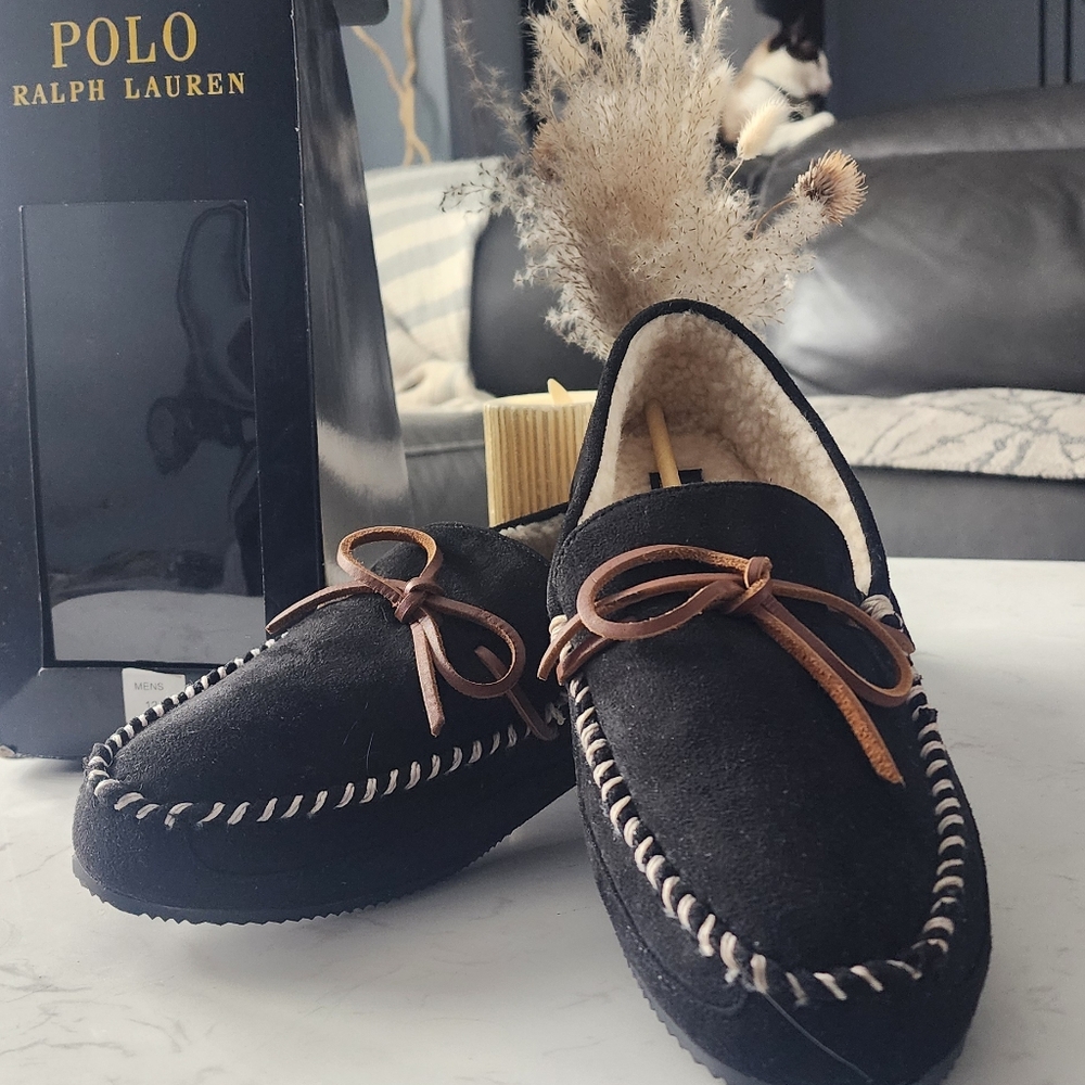 Men Polo moccasins. NEW